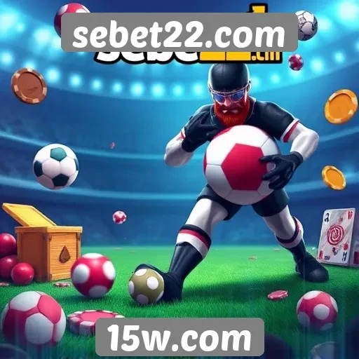 Variedade de jogos disponíveis no sebet22.com